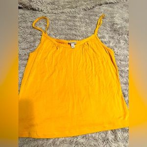 Isaac Mizrahi for Target tank top yellow size L
